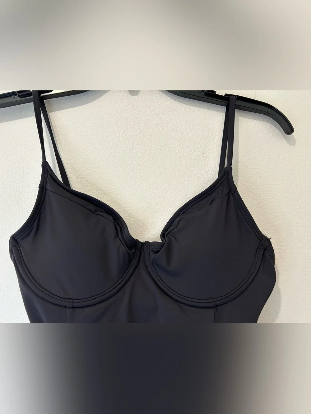 GOOD AMERICAN - Show Off One-Piece Belted Swimsuit Black Size 1/S